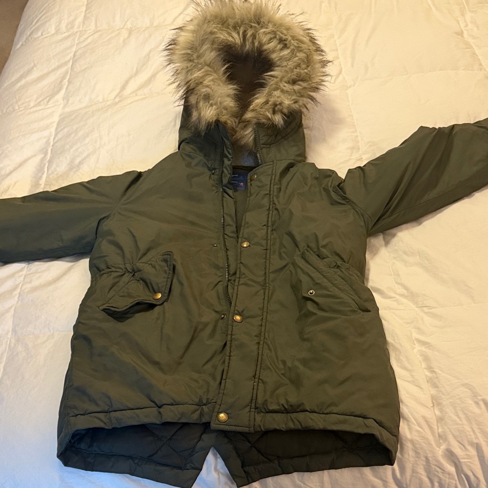Crewcuts Olive Green Outerwear